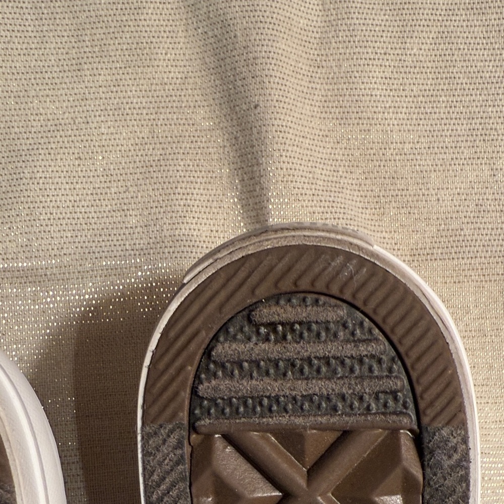 Converse All Star Beige Canvas Sneakers - Picture 3 of 12